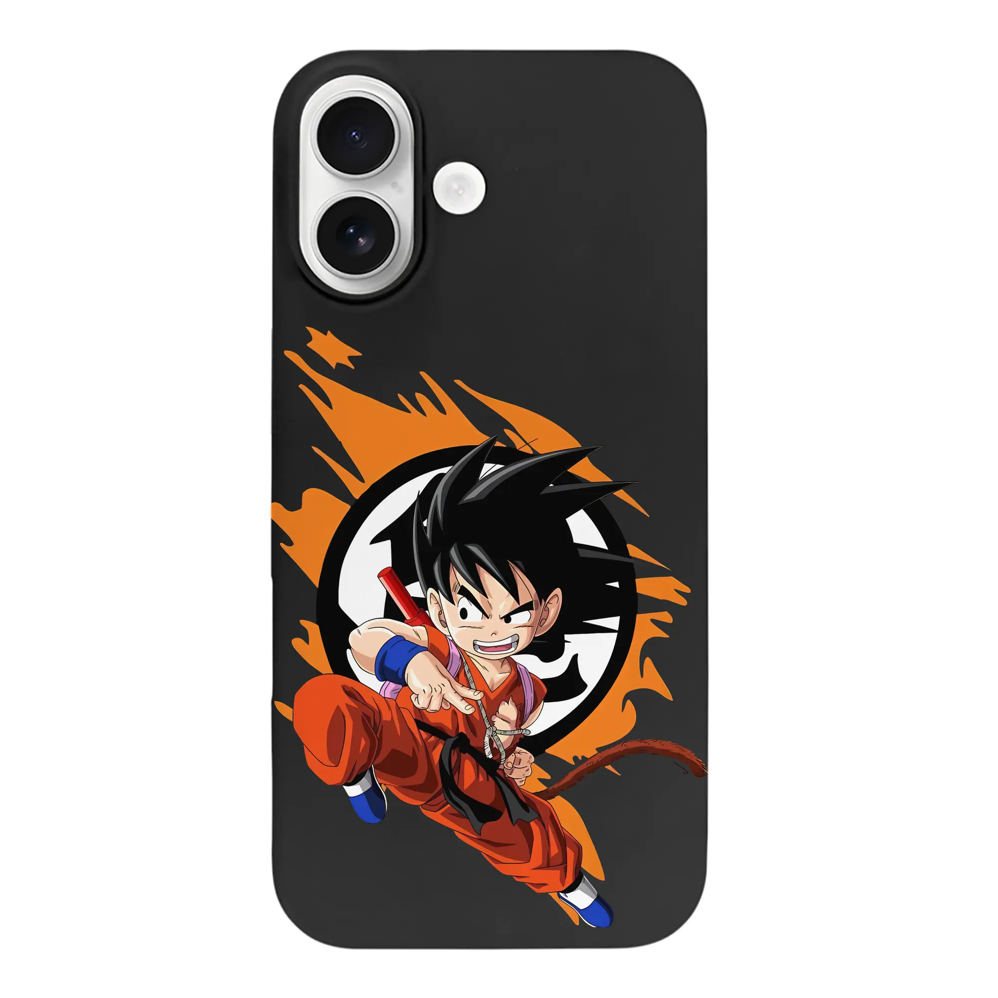 ドラゴンボール グッズ 孫 悟空 - iPhone 17 シリーズ シリコンケース 薄型 耐衝撃 指紋防止 ソフトタッチカバー 精密フィット 傷防止 保護ケース iPhone 17/17 Air/17 Pro/17 Pro Max 対応
